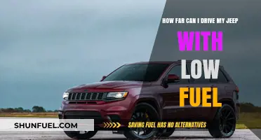 Driving on Empty: How Far Can Your Jeep Go with Low Fuel?