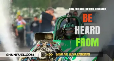 How Far Can a Top Fuel Dragster's Roar Be Heard?