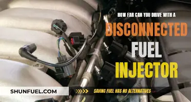 Driving with a Disconnected Fuel Injector: How Far is Too Far?