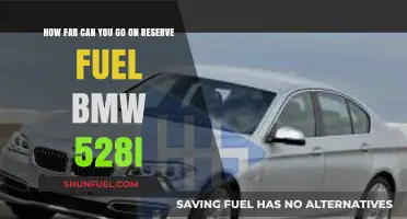 BMW 528i Reserve Fuel Range: How Far Can You Go?