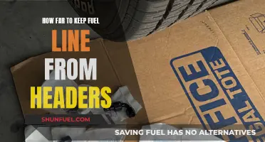 Fuel Line and Headers: Safe Distance for Performance