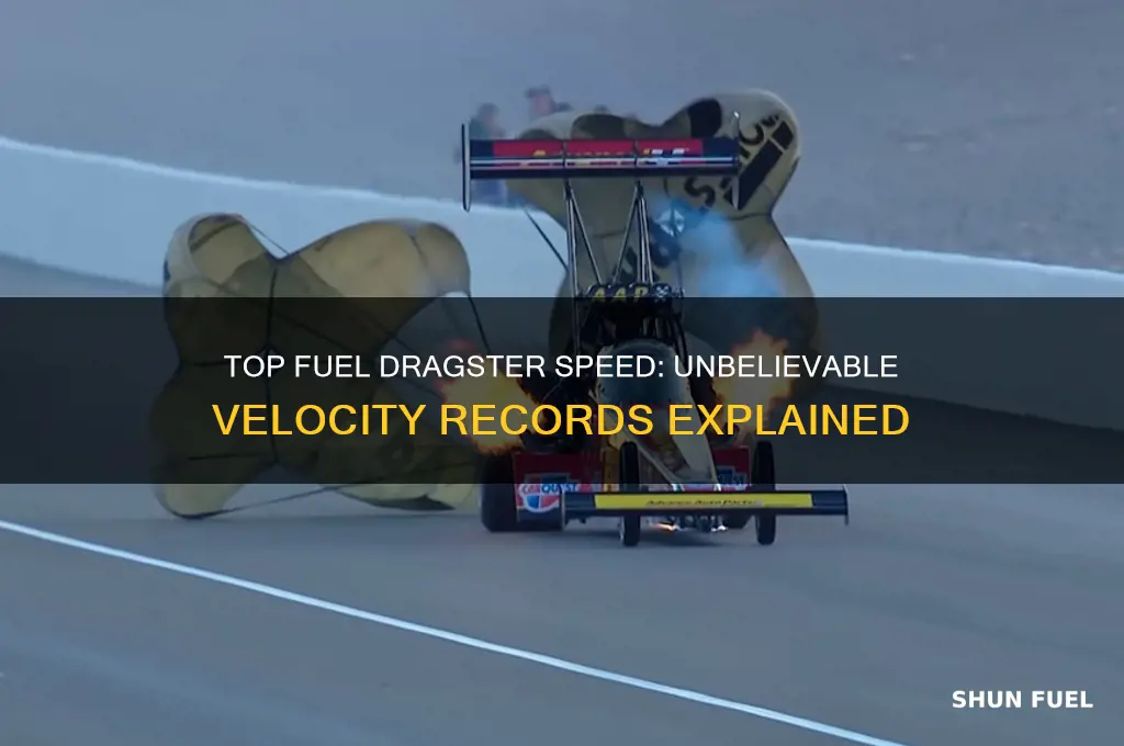 how fast can a top fuel dragster go