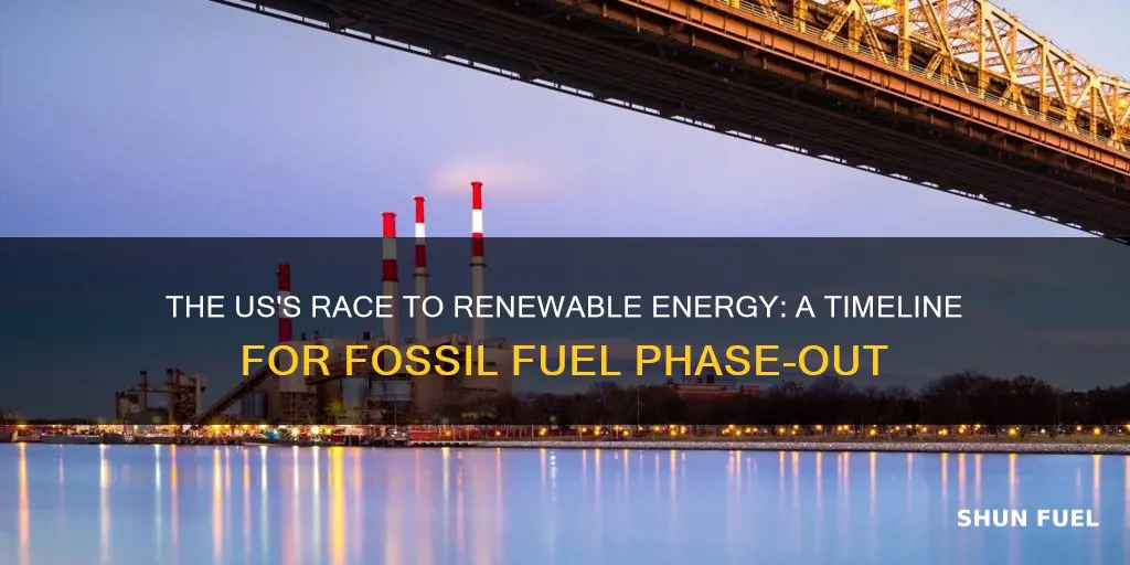 how fast can the us replace all fossil fuels