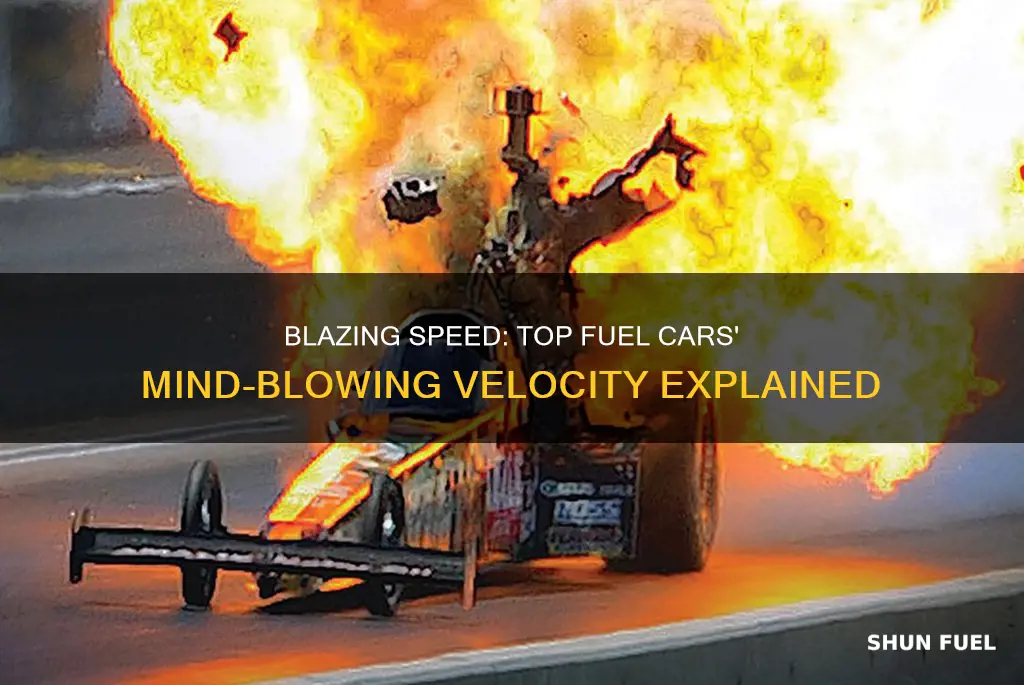 how fast do top fuel cars go