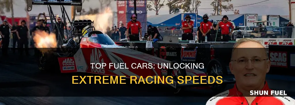 how fast do top fuel cars go