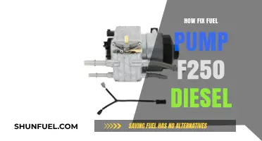 Troubleshooting Guide: F250 Diesel Fuel Pump