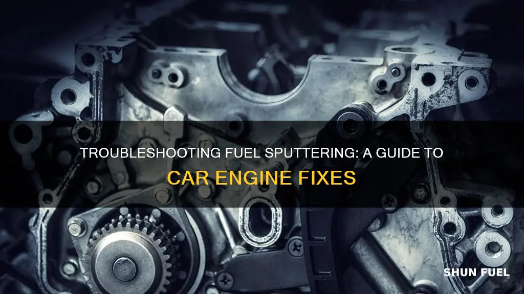 how fix fuel sputtering car