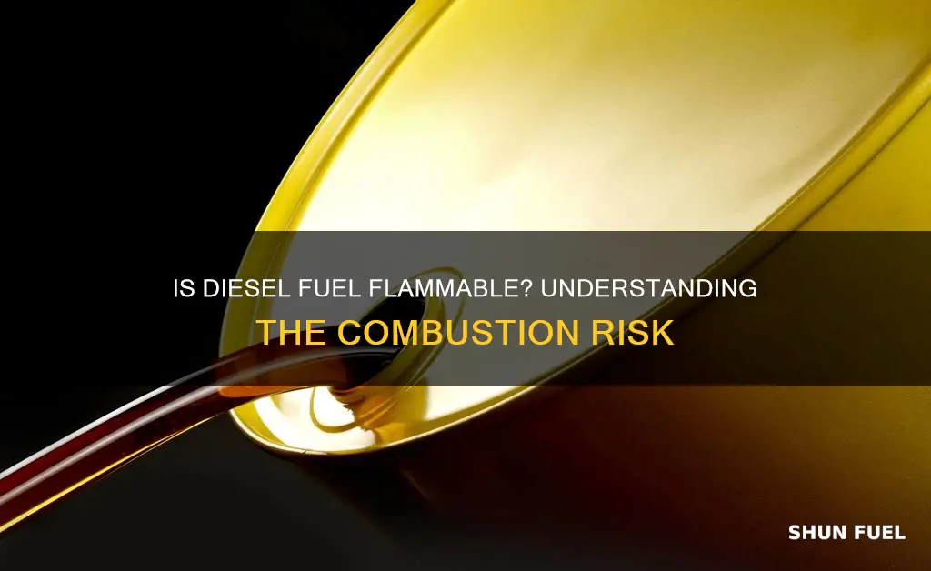 how flammable is diesel fuel