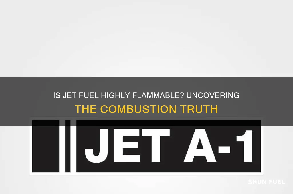 how flammable is jet fuel