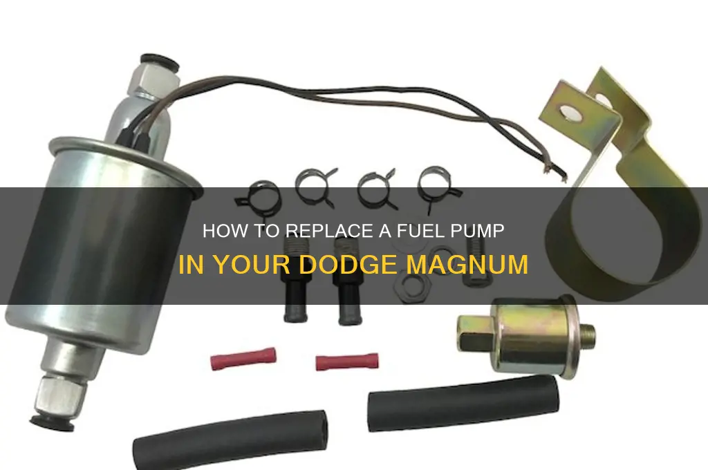 how for fuel pump for dodge magnum