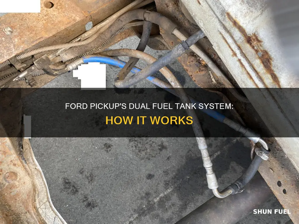 how ford picku duel fuel tank system works