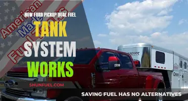 Ford Pickup's Dual Fuel Tank System: How it Works