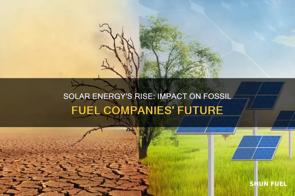 how fossil fuel companies are affected by solar energy