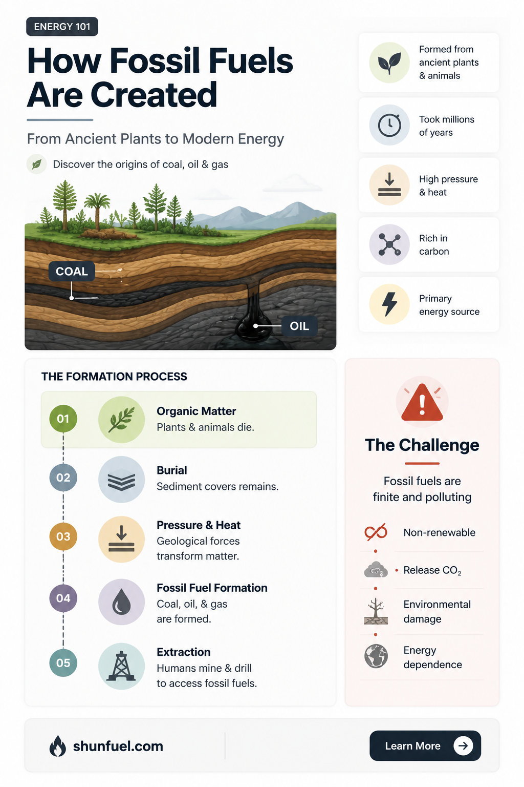 are fossil fuels are made compressed deoxygenated organic matter