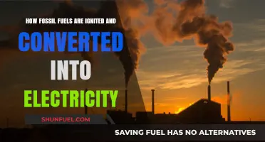 Igniting Fossil Fuels: The Process of Generating Electricity from Combustion