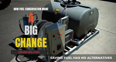 Fuel Conservation: Small Changes, Big Impact