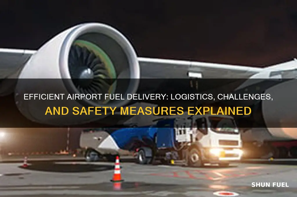 how fuel delivered to airports