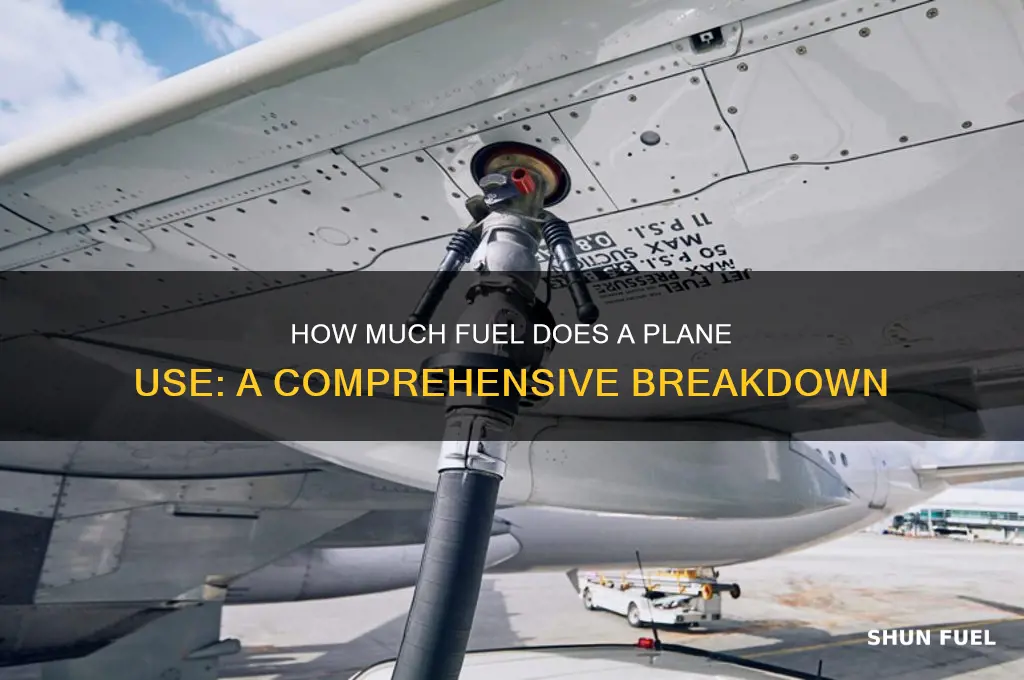 how fuel does a plane use