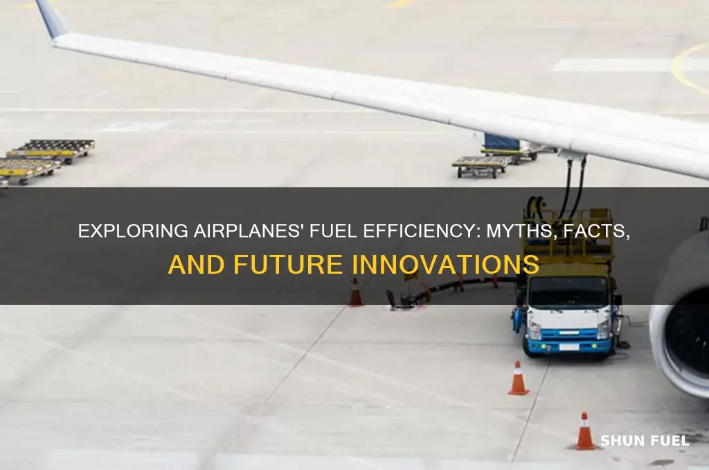 how fuel efficient are airplanes