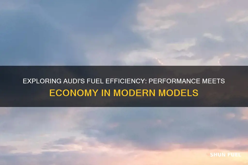 how fuel efficient are audis