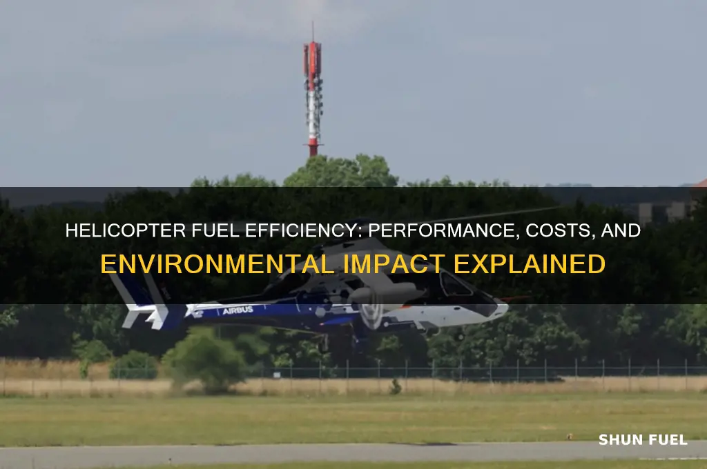 how fuel efficient are helicopters