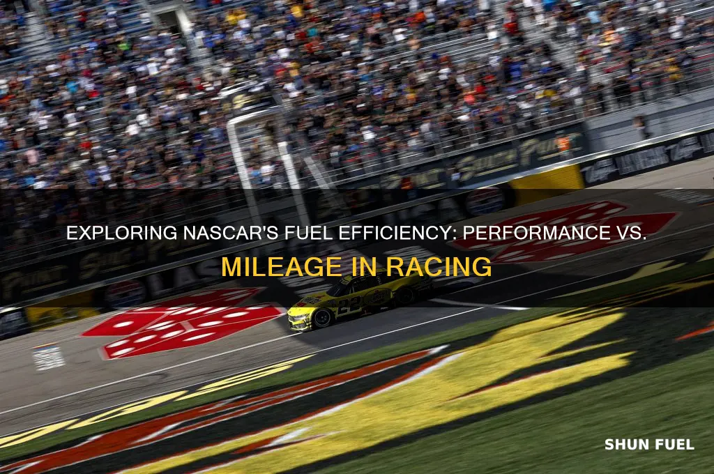 how fuel efficient are nascars