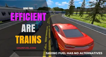 Trains vs. Cars: Uncovering the Fuel Efficiency of Rail Travel