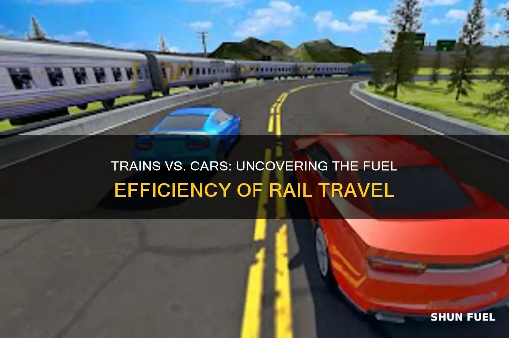how fuel efficient are trains