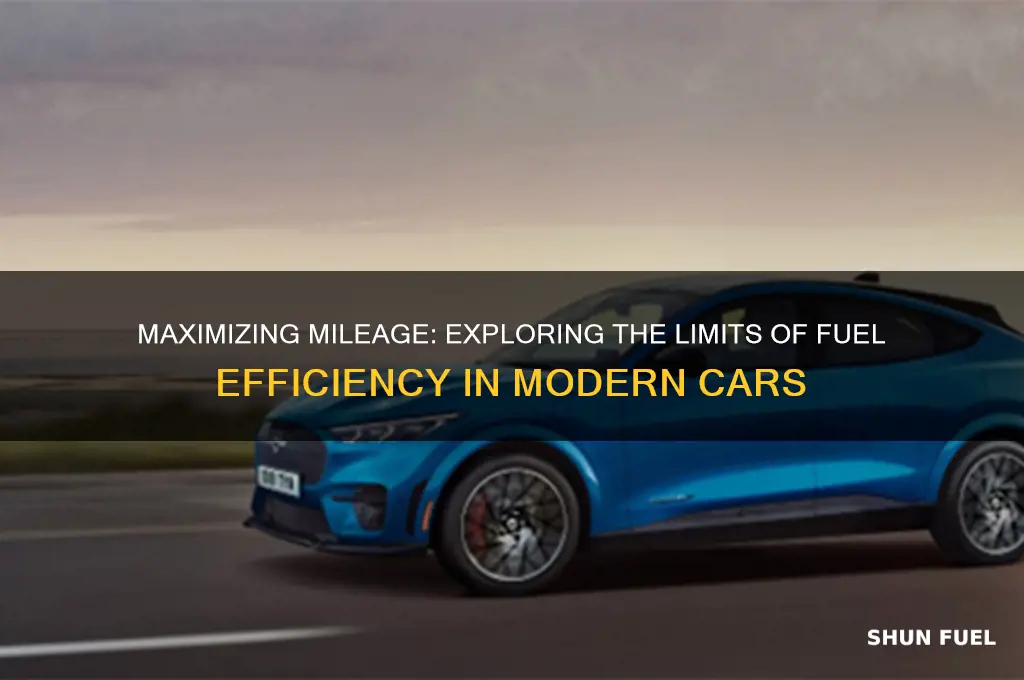 how fuel efficient can cars be