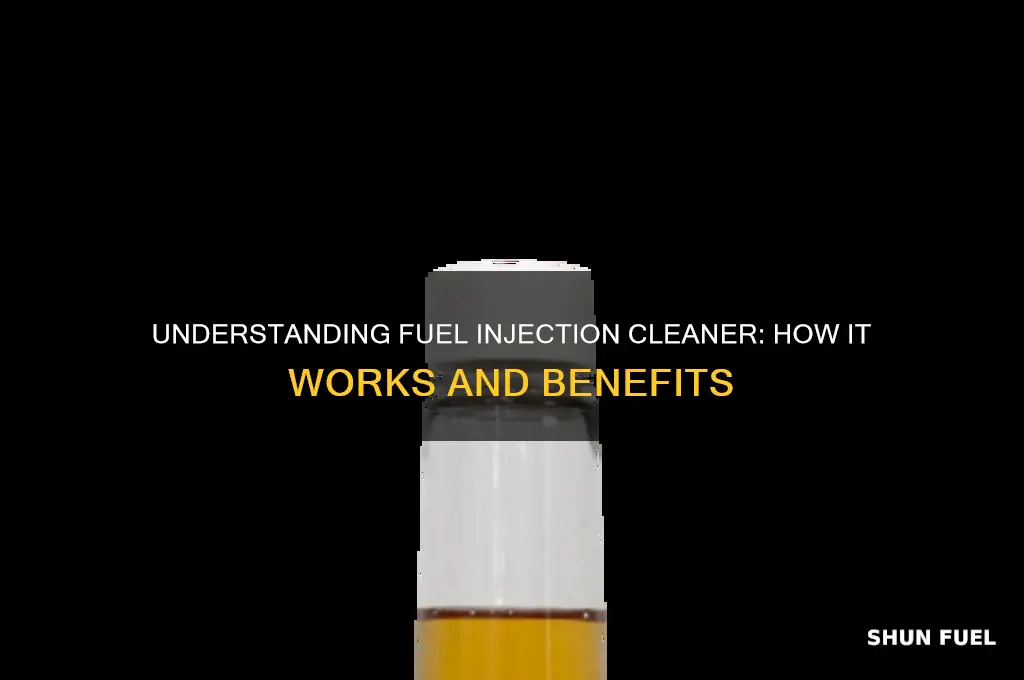 how fuel injection cleaner works