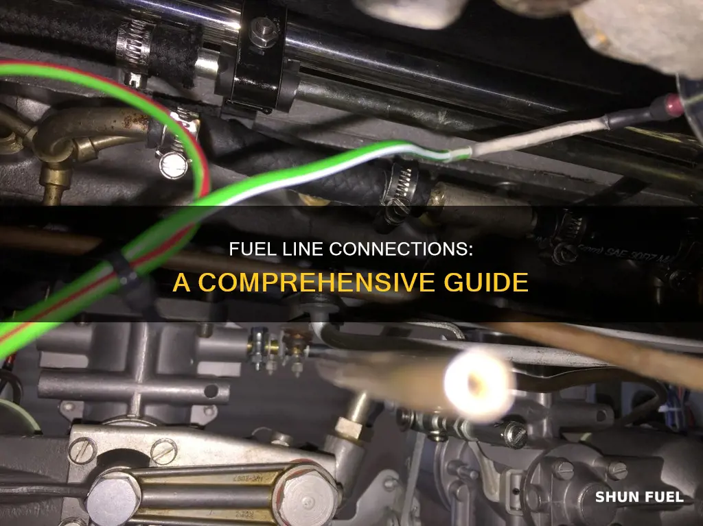 how fuel lines connect