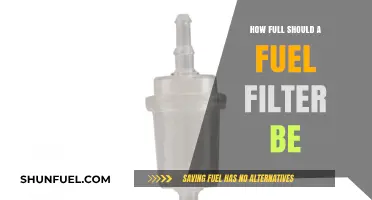 Fuel Filter Maintenance: How Full is Safe?