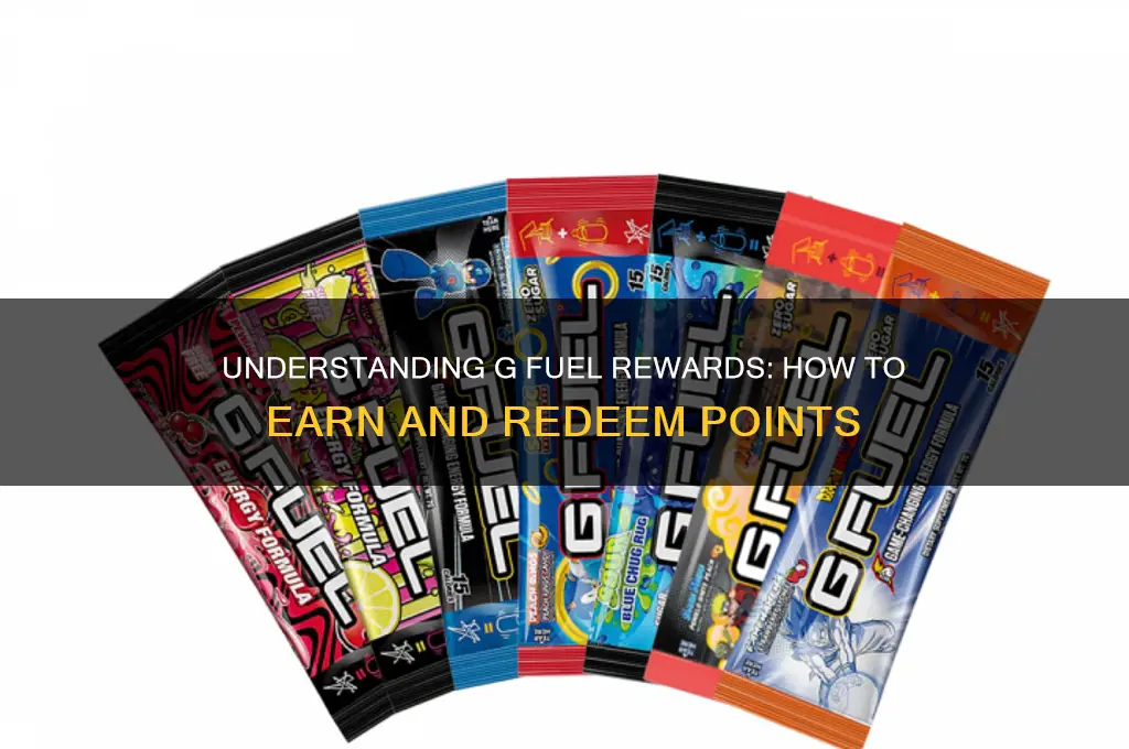 how g fuel rewards work