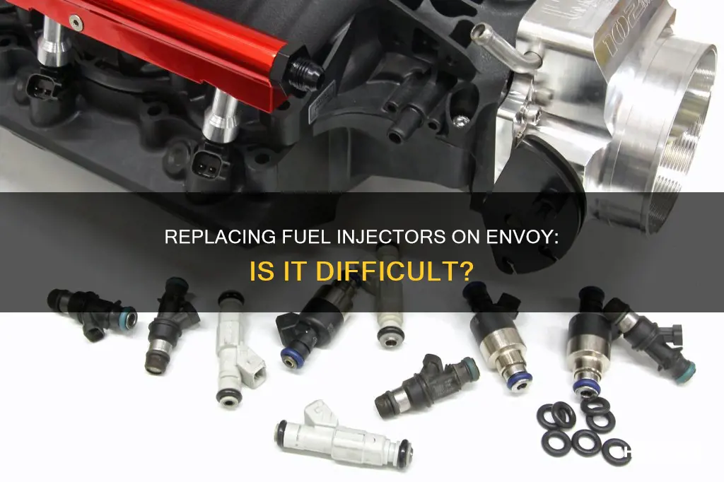 how hard is it to replace fuel injectors on envoy