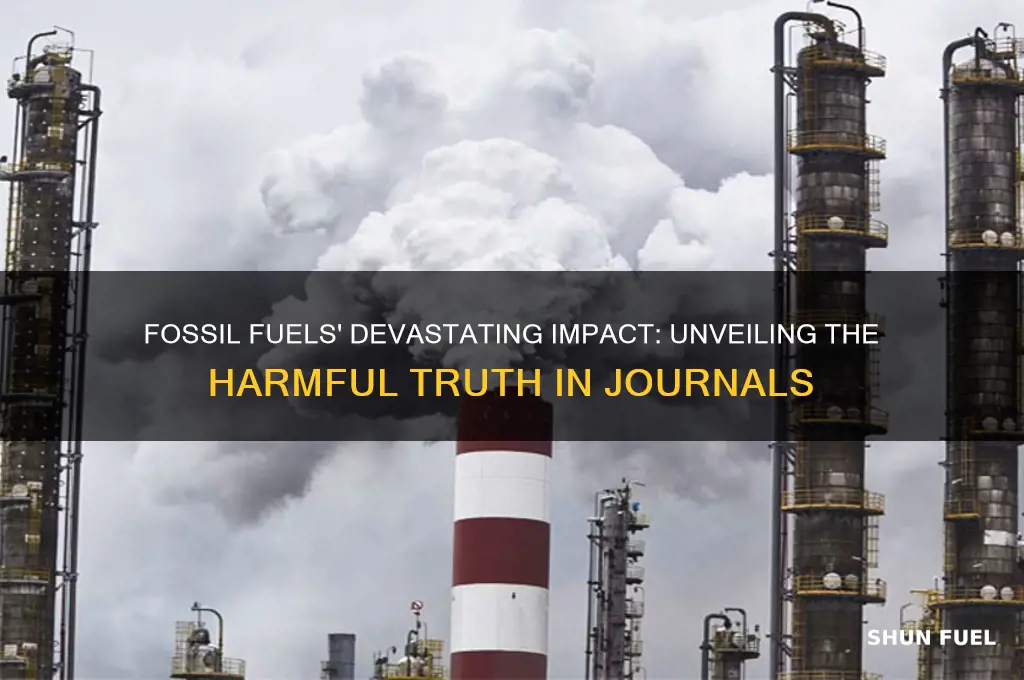 how harmful are fossil fuels journal