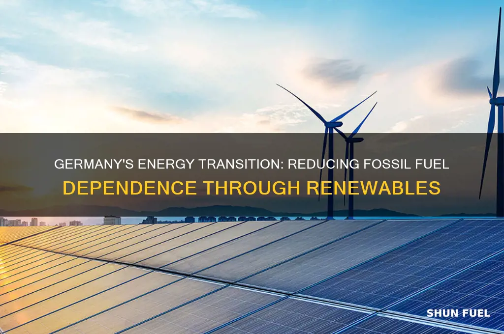 how has germany reduced its dependence on fossil fuels