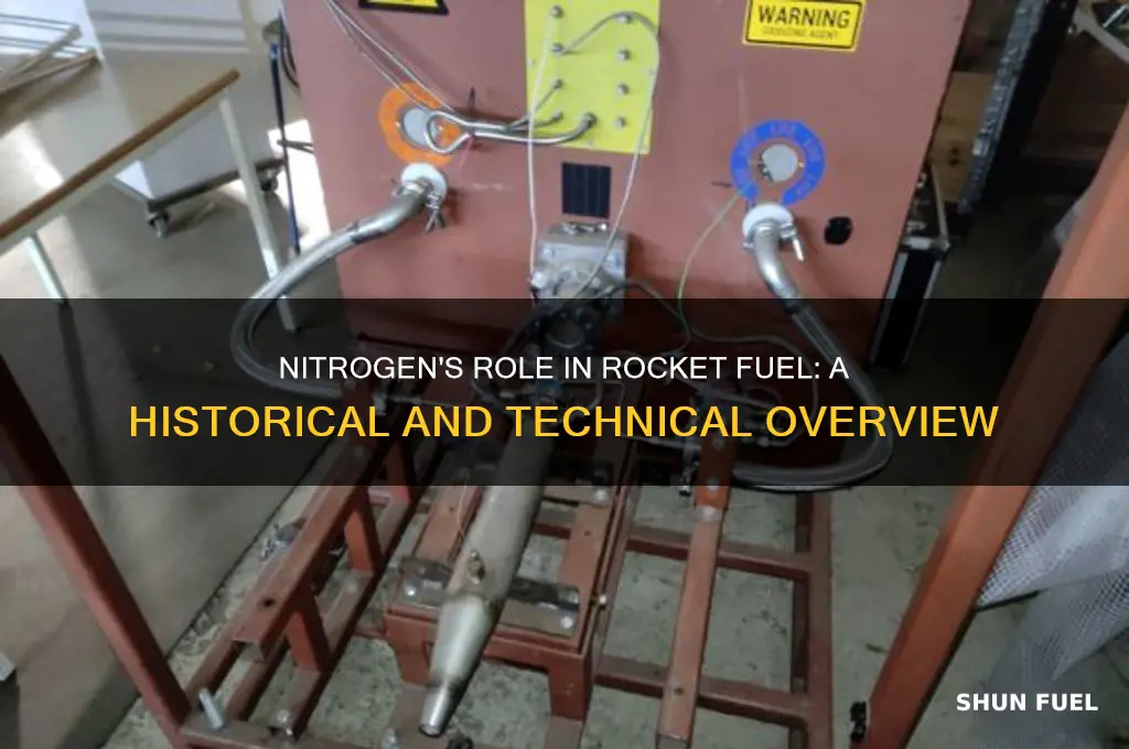how has nitrogen been used as a rocket fuel