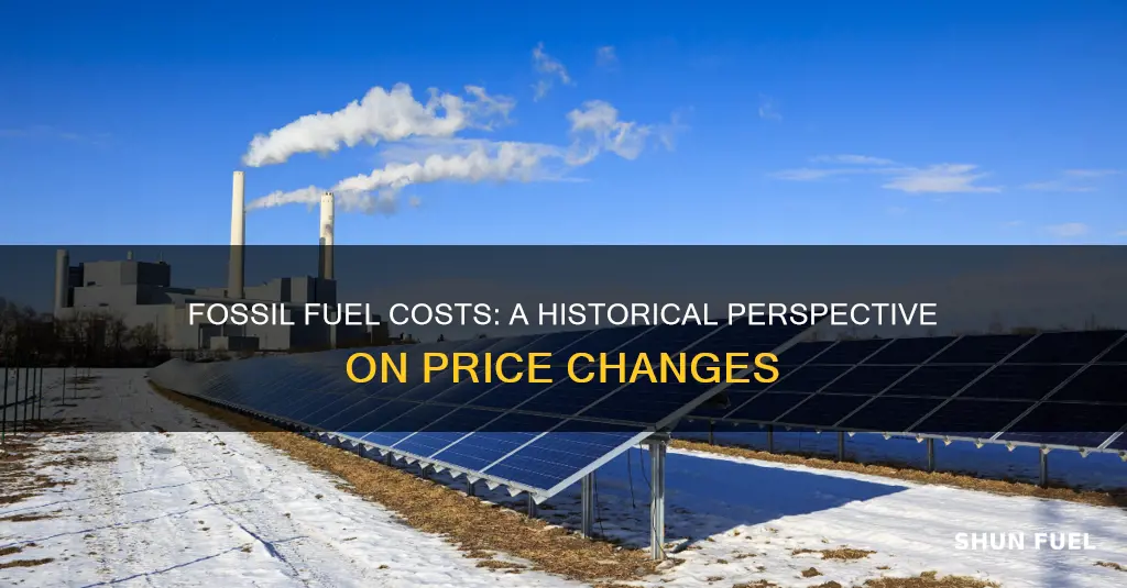 how have fossil fuel cost change