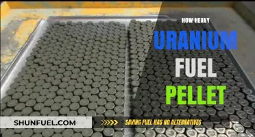 Unveiling the Surprising Weight of Uranium Fuel Pellets in Nuclear Energy