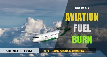 Aviation Fuel's Fiery Potential: Unveiling Maximum Burn Temperatures