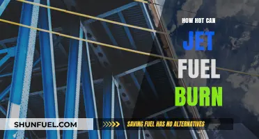 Jet Fuel's Fiery Secrets: Unveiling Its Maximum Burning Temperature