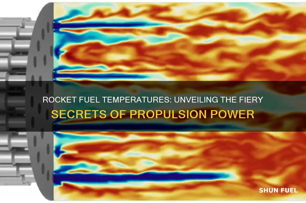 how hot is rocket fuel