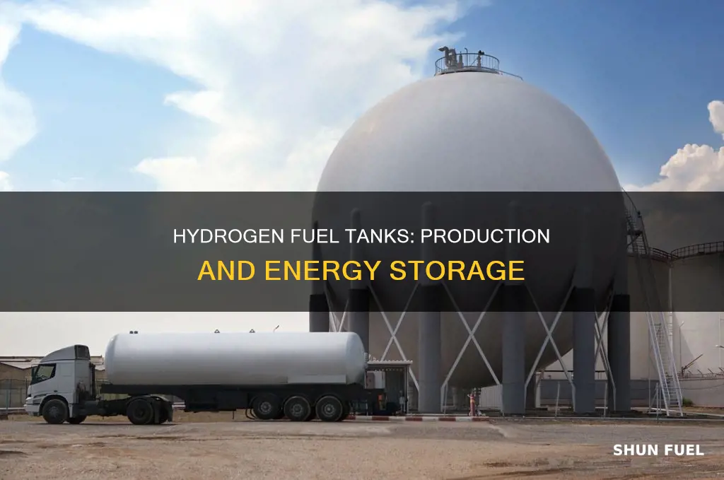 how hydrogen can be produced with a fuel tank