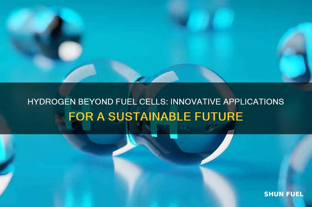 how hydrogen can be used without fuel cells