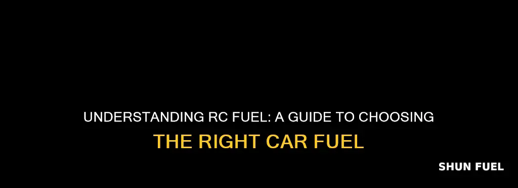 how i can know wicg rc fuel to my car