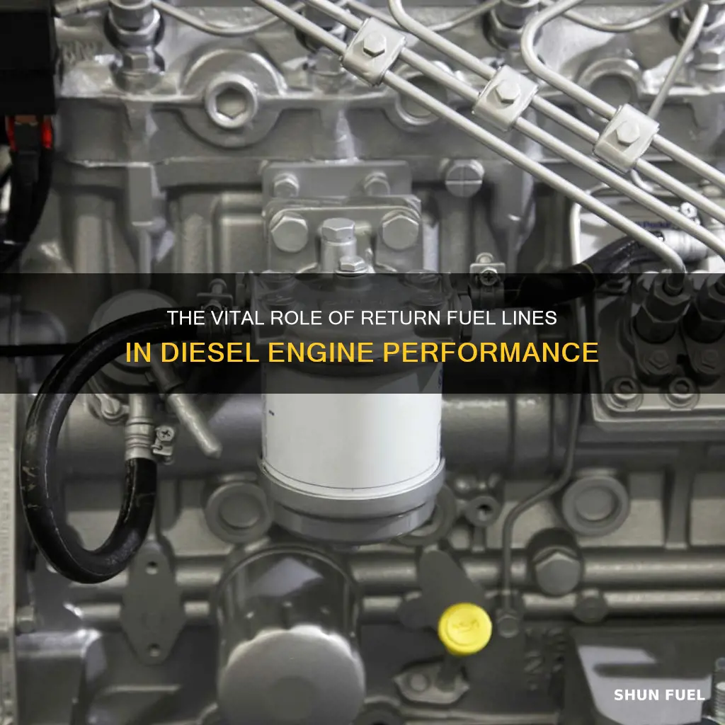 how important are return fuel lines on a diesel engine