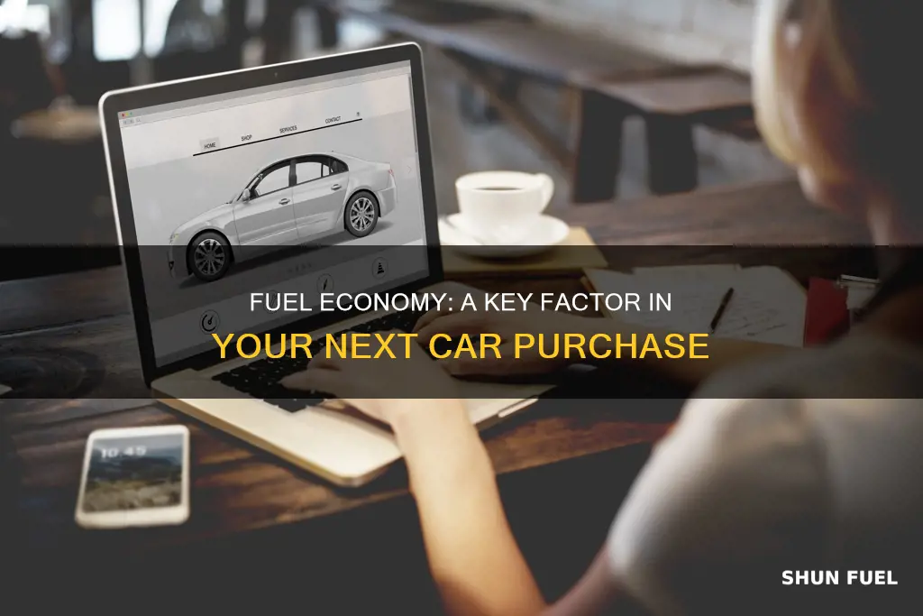 how important is fuel economy when buying a car