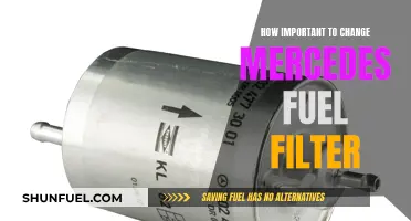 Mercedes Fuel Filter: Maintenance for Optimal Performance