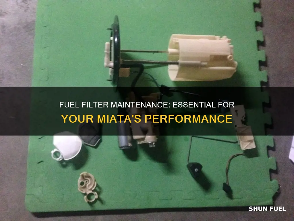 how important to get good fuel filter miata