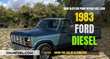 Repairing Fuel Leaks: Injector Pump on a 1983 Ford Diesel